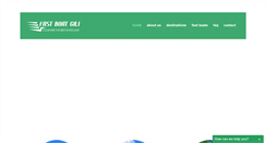 Desktop Screenshot of fastboatgili.com